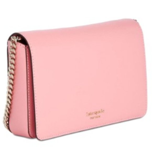 kate spade flap crossbody rococo pink NWT - Picture 1 of 7